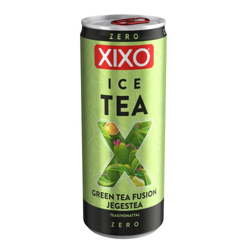 Xixo 0,25l Ice Tea Zero Green Tea Fusion üdítőital DRS