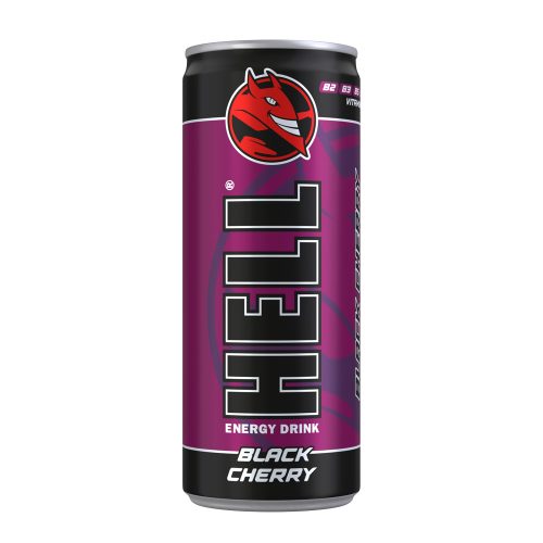 Hell 0,25l Black Cherry energiaital DRS