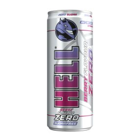 Hell 0,25l Zero Berry energiaital DRS