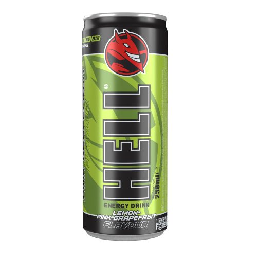 Hell 0,25l Lemon - Pink Grapefruit energiaital DRS