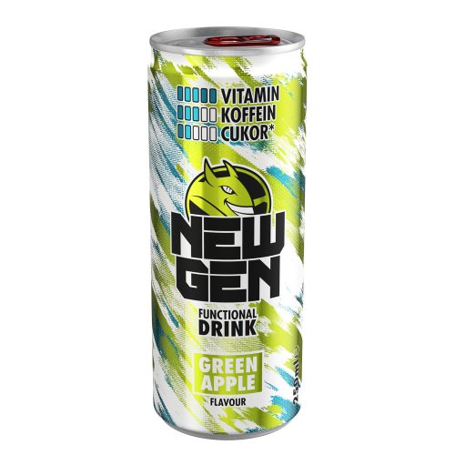 Hell NewGen 0,25l Zöldalma funkcionális ital DRS