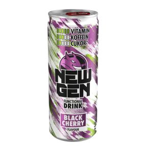 Hell NewGen 0,25l Black Cherry funkcionális ital DRS