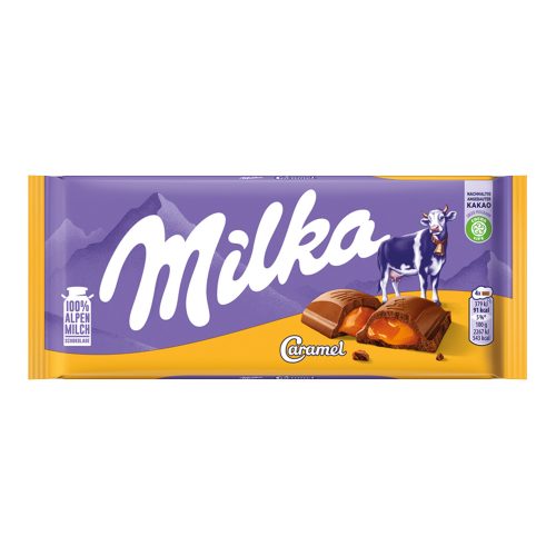 Milka 100g Caramel Tejcsokoládé
