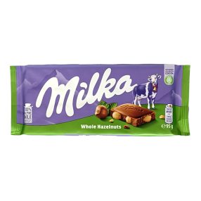 Milka 95g Egészmogyorós Tejcsokoládé