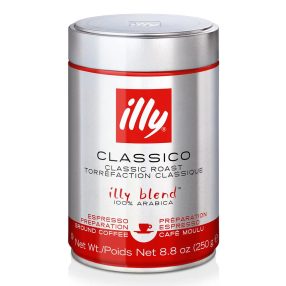 Illy 250g Espresso Medium Roast őrölt kávé