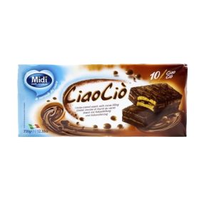 Midi CiaoCio 10*35g mártott töltött piskótaszelet