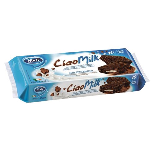Midi CiaoMilk 10*35g mártott töltött piskótaszelet
