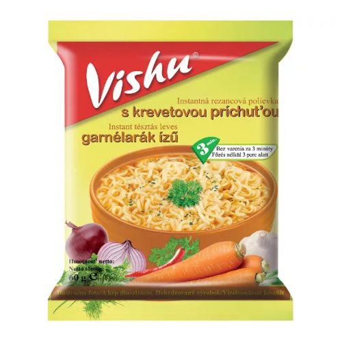 Vishu 60g instant leves Garnélarák