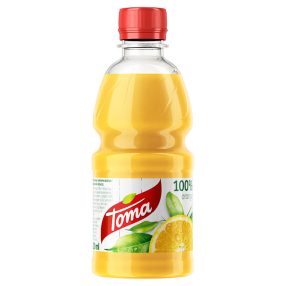 Toma 0,33l Narancs 100% pet DRS