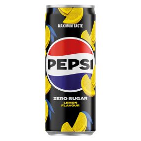 Pepsi Cola 0,33l Lemon Zero dobozos DRS