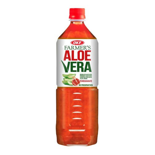 OKF Farmers 1l aloe vera Gránátalma ízű ital DRS