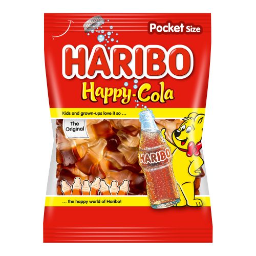 Haribo 100g Happy Cola kóla ízű gumicukor