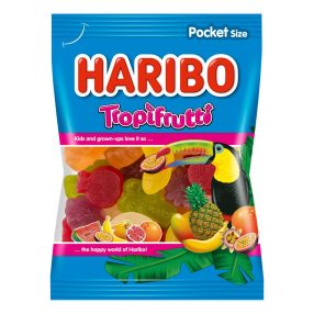 Haribo 100g Tropifrutti trópusi gyümölcs ízű gumicukor
