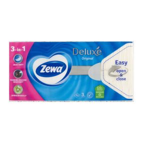 Zewa 90db Deluxe papírzsebkendő többféle